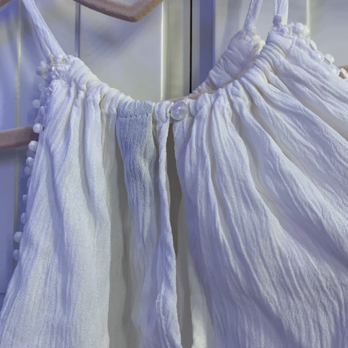 Vitt gulligt linne  - 90