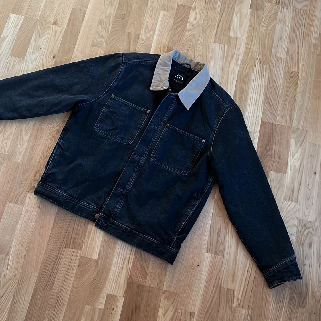 Stentvättad workjacket 