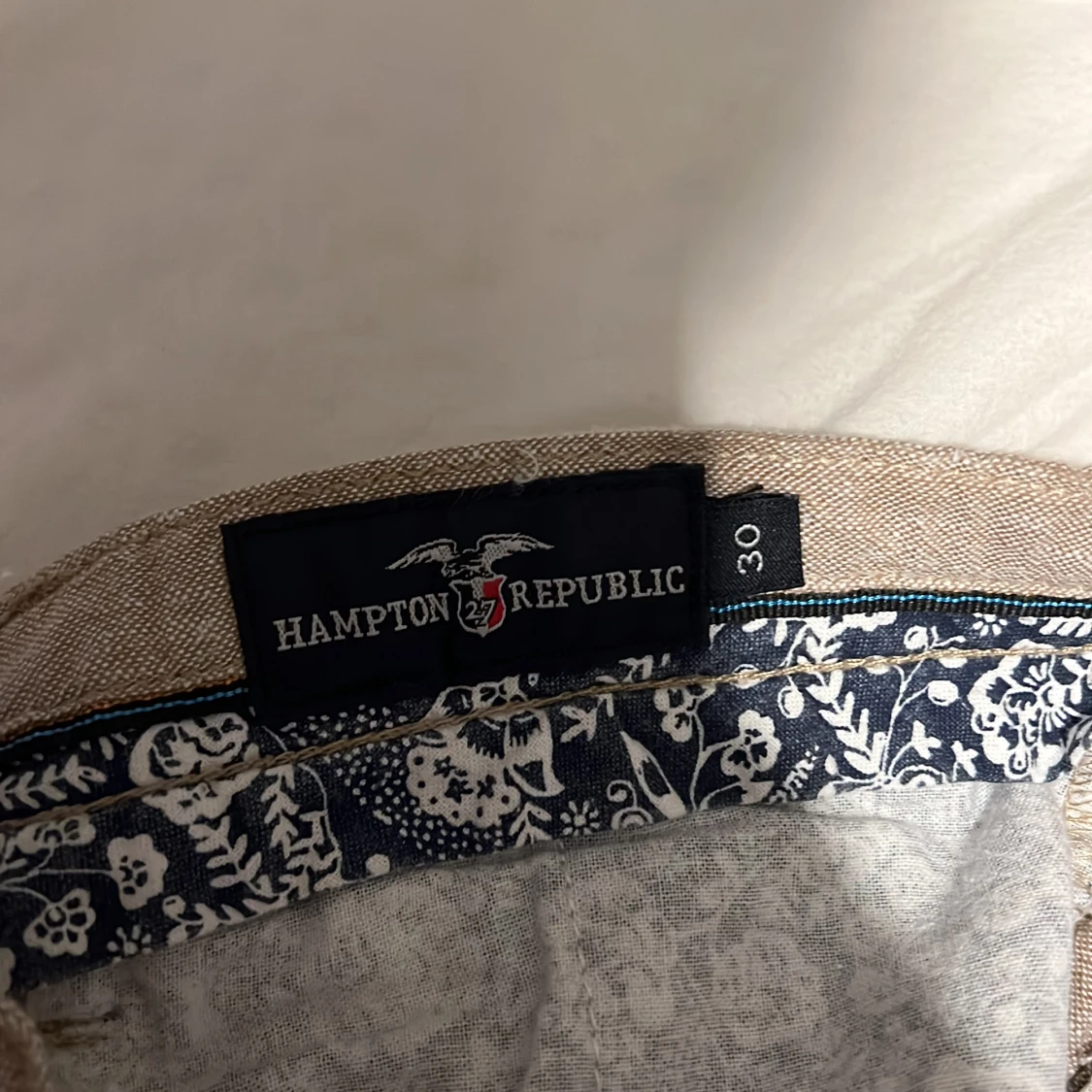 Chinos/linnebyxor Hampton Republic - 91