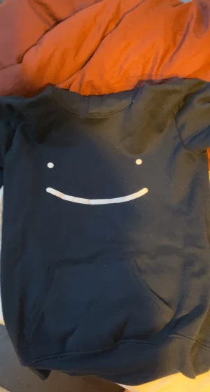 Dream merch! - Det är en dream merch från 2021,bilden är också från 2021. Ska sälja den pga kollar it lika mycket på Dsmp,den kostade ca 400kr men köpte den för 300kr och säljer den för 100kr. Har andvänds ca 7 gånger 