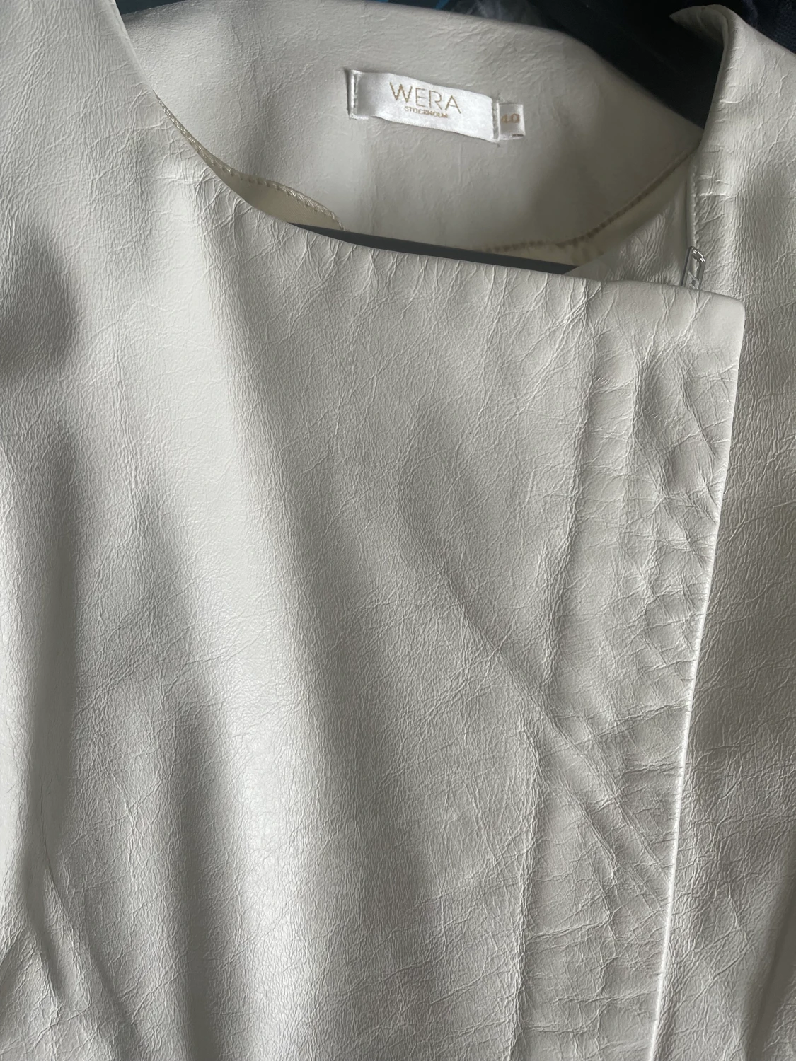 Helt ny äkta skinnjacka  - 90