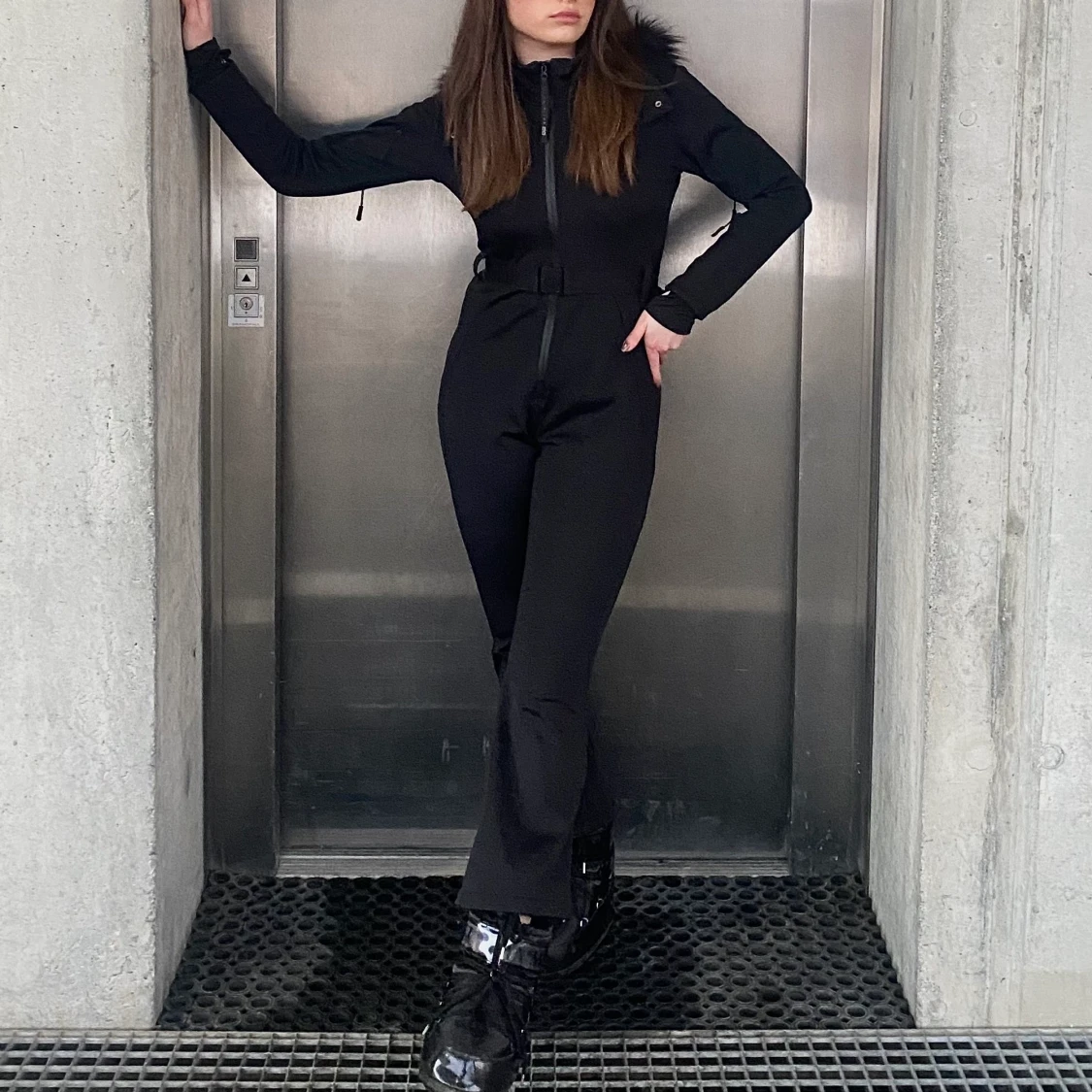 Asos 4505 Petite Ski Jumpsuit  - 90