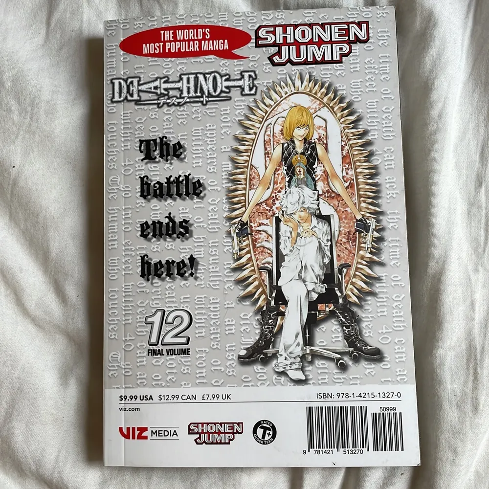 Nu säljer jag min death note manga Vol 10. Den är i ett mycket fint skick och köptes ganska nyligen. Dm ifall du är intresserad🤗. Övrigt.