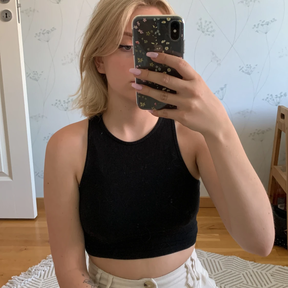 Svart topp - 90