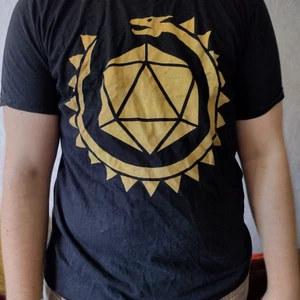 Dungeons and dragons t-shirt  - Sparingly used t-shirt with the dungeons and dragons logo on it. Kan hämtas upp i Stockholm eller i Örebro/Karlskoga området eller skickad mot fraktkostnad.