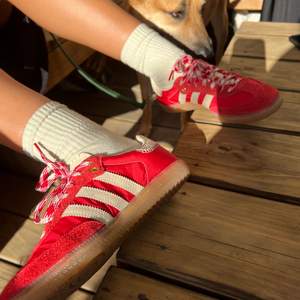 Adidas red suede sneakers size 10 womens 