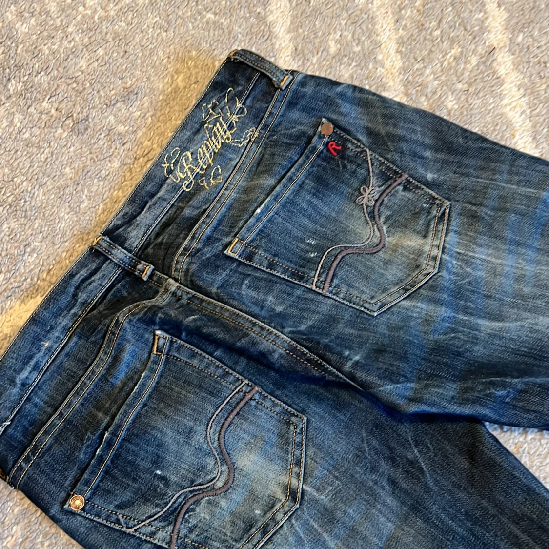 Lågmidjade jeans  - 90