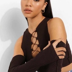 Brun topp - Stl 38. Bra skick💕