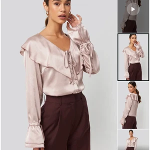 En helt ny blus från nakd - Ny och jättefin blus i skimmerrosa. Frakt tillkommer 