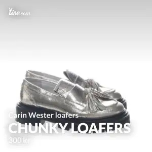 Så snygga loafers från Carin Wester. Storlek 38 och knappt använda. 