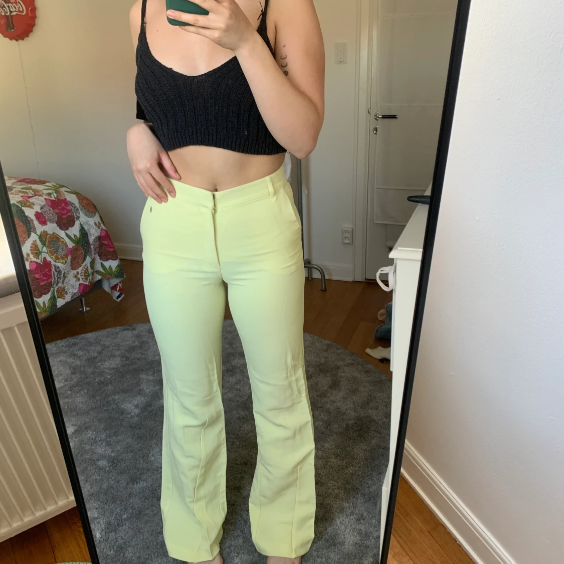 Zara Gula Kostymbyxor 