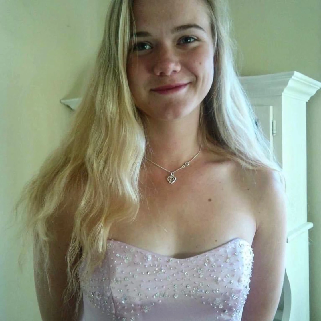 Rosa balklänning  - 90