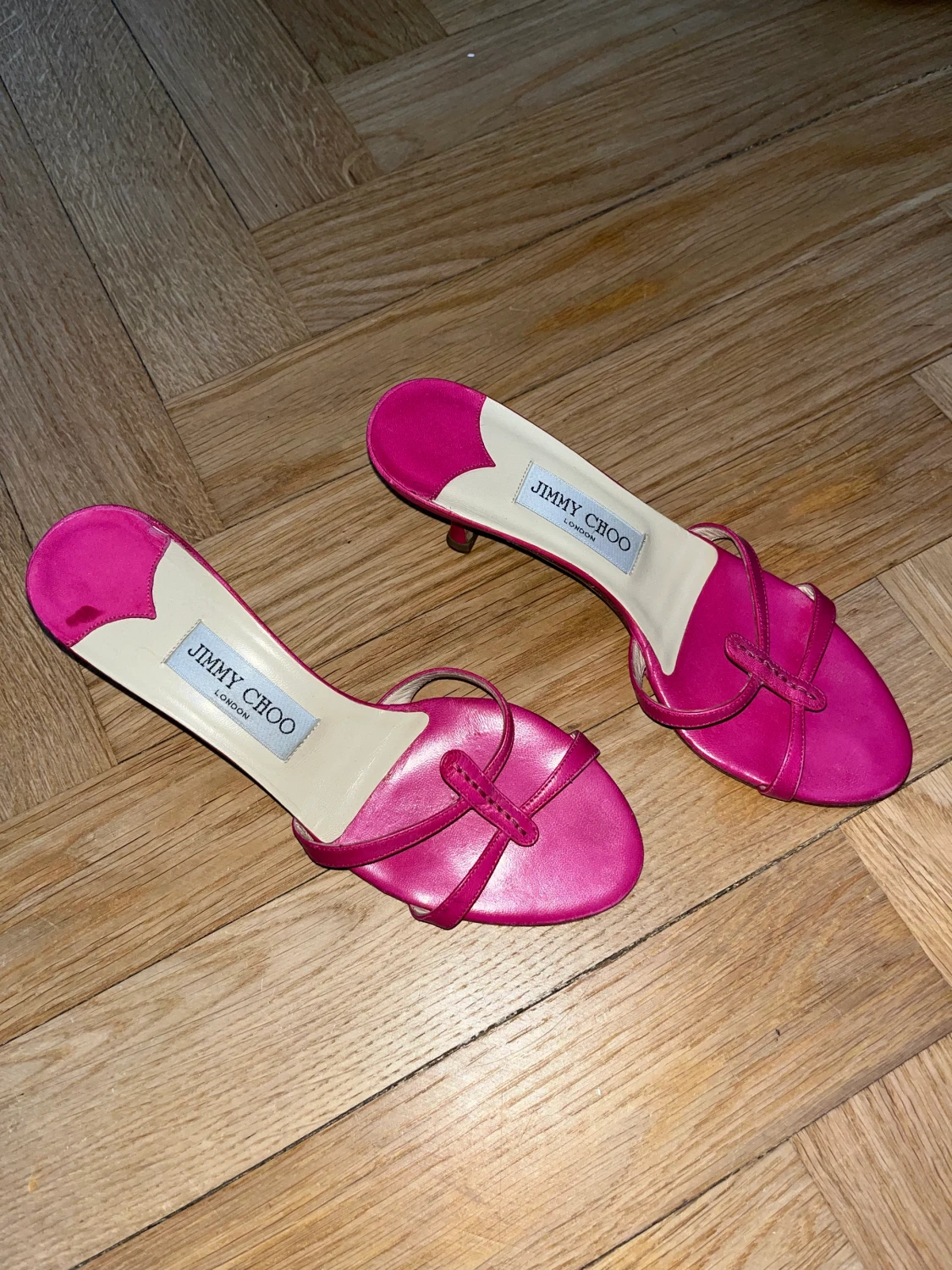 JIMMY CHOO kitten heels