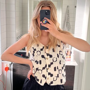 Linne topp - Linnetopp från hm, oanvänd med prislapp kvar 