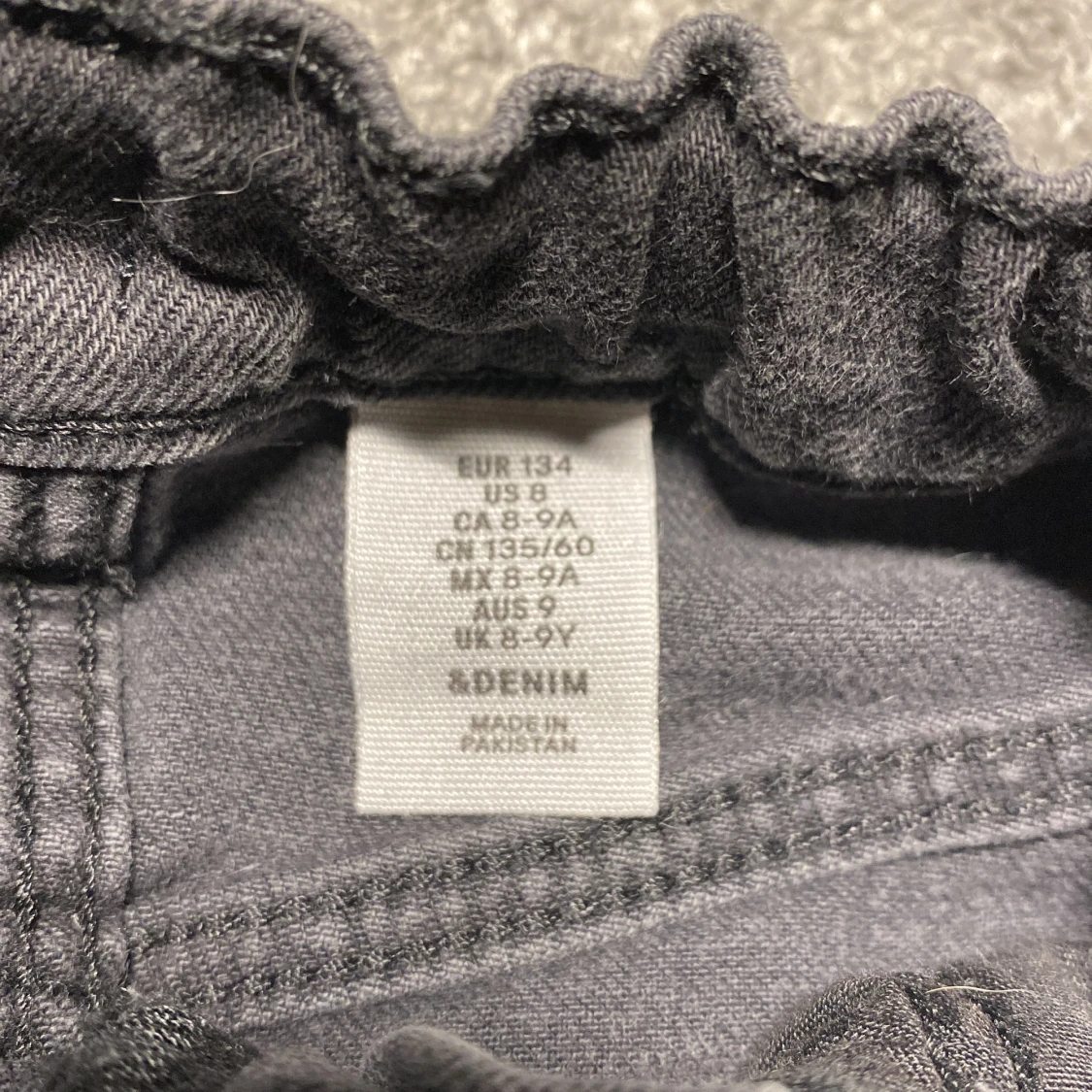 Svart jeans kjol 🖤 - 91