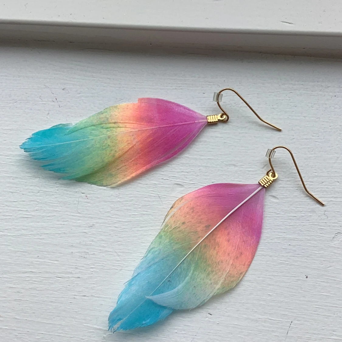 Vackra fjäderörhängen🫶🏻 - 91