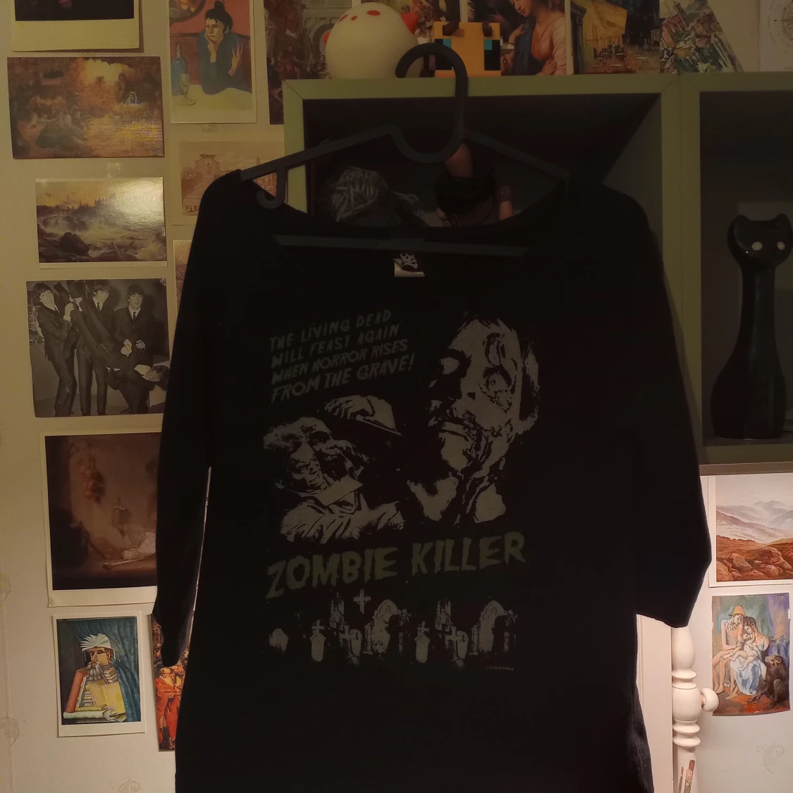 söt gotisk svart tröja 🦇🩸