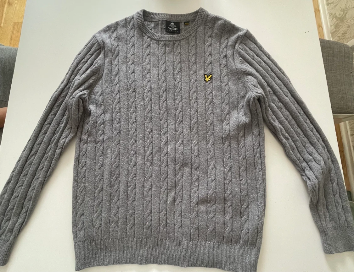 Lyle&Scott stickad tröja XL - 90