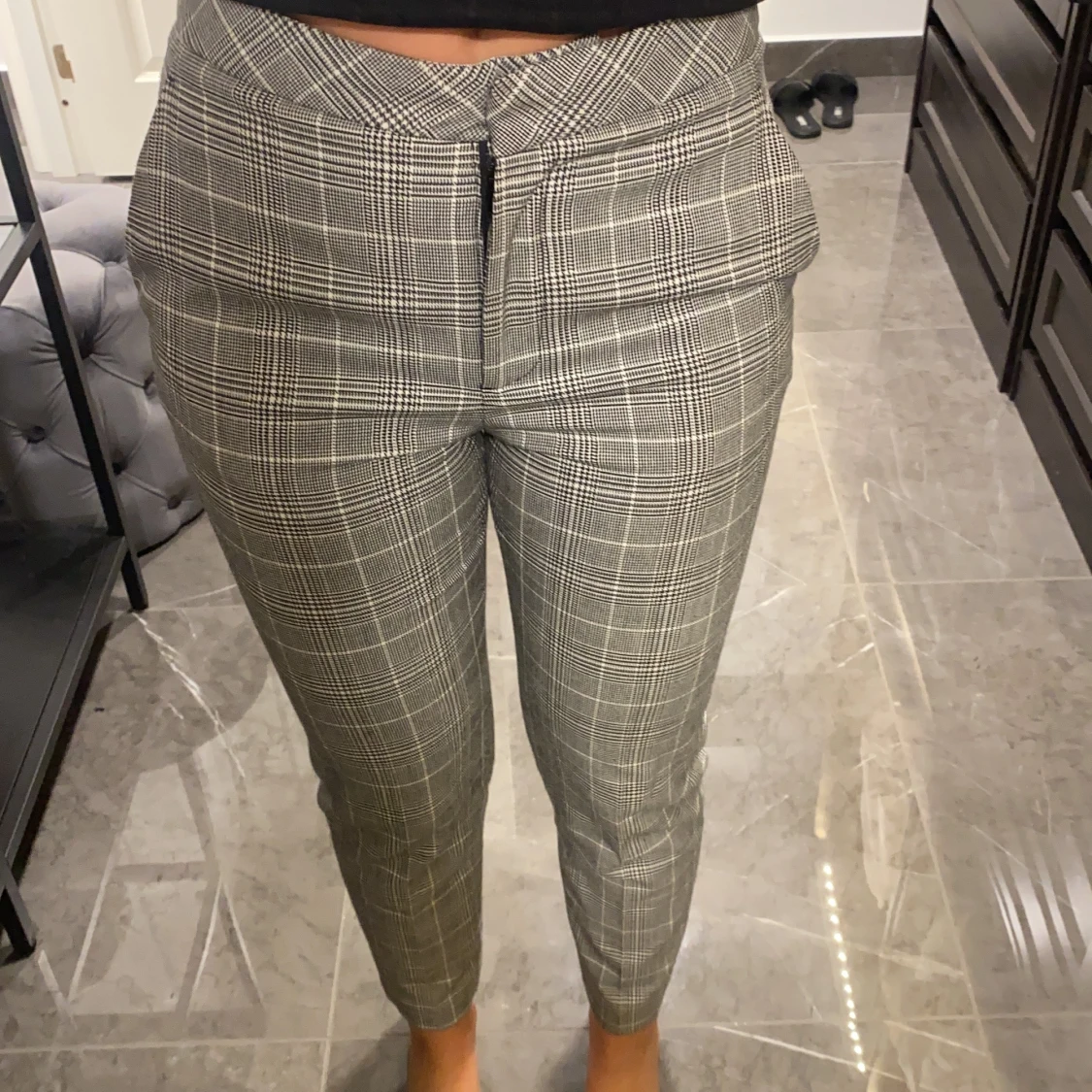 H&M rutiga kostymbyxor EUR 32 - 90