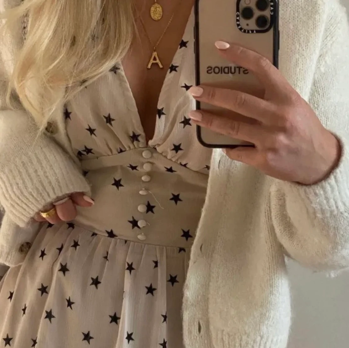 Klänning med stjärnor