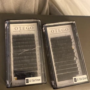 Lös ögonfransar singel C och D volym - Har slutat å göra fransar så säljer mina otego singel fransar, 11 mm är den ända som e kvar flr 250kr 