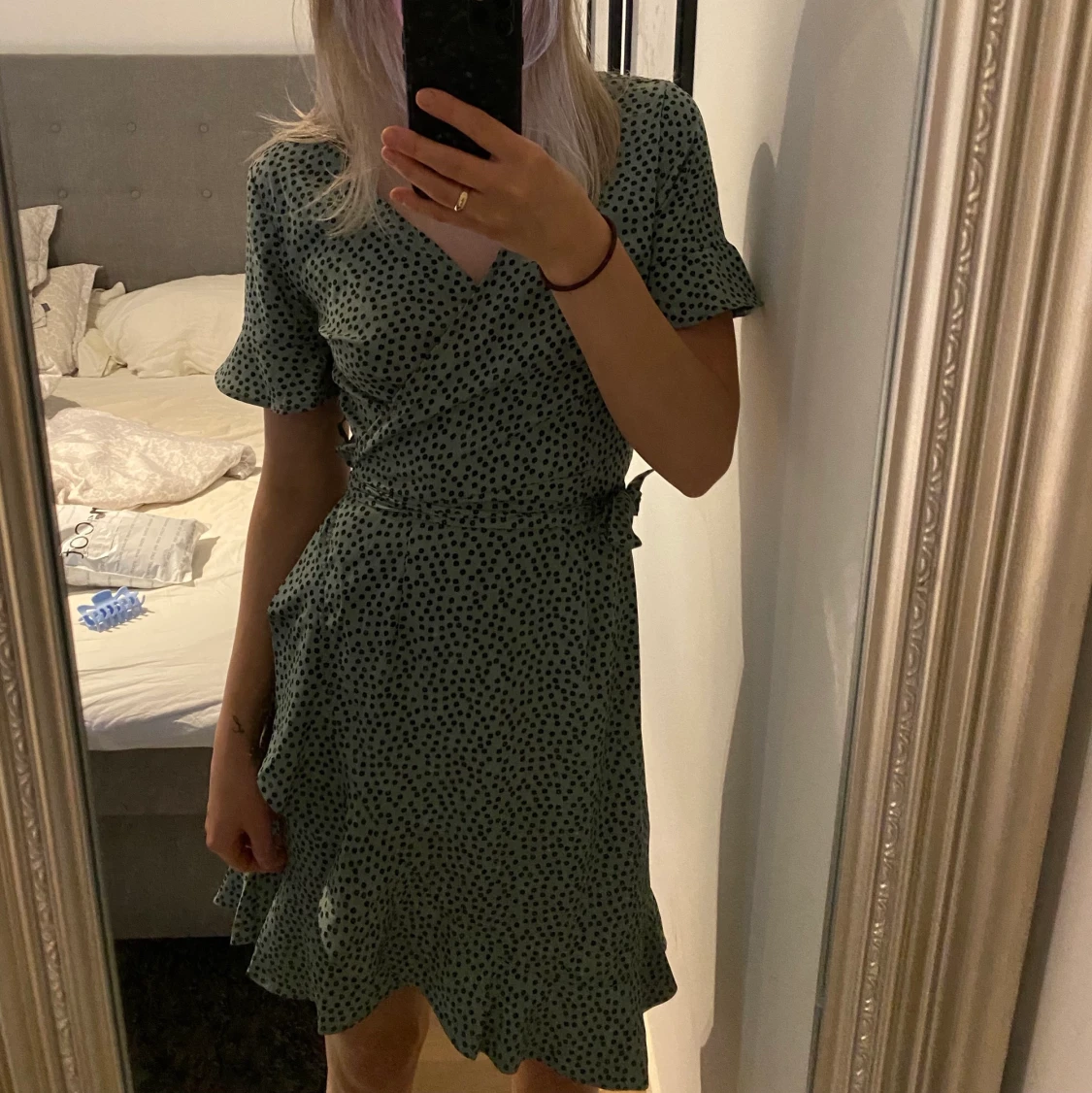 Grön klänning 