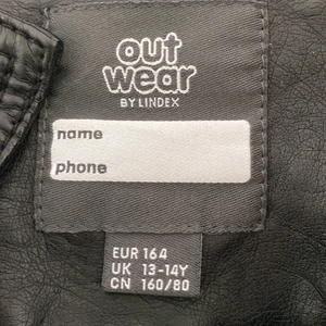 Bikerjacka från Lindex, storlek 164 - Bra skick, hyfsat oanvänd, bra kvalite och snygg på