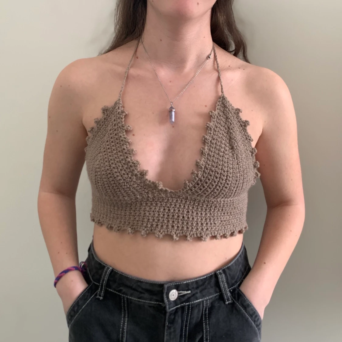 Egenvirkad topp, virkar efter mått 