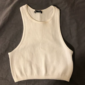 Vit topp - Vit linne från zara i storlek xs/s