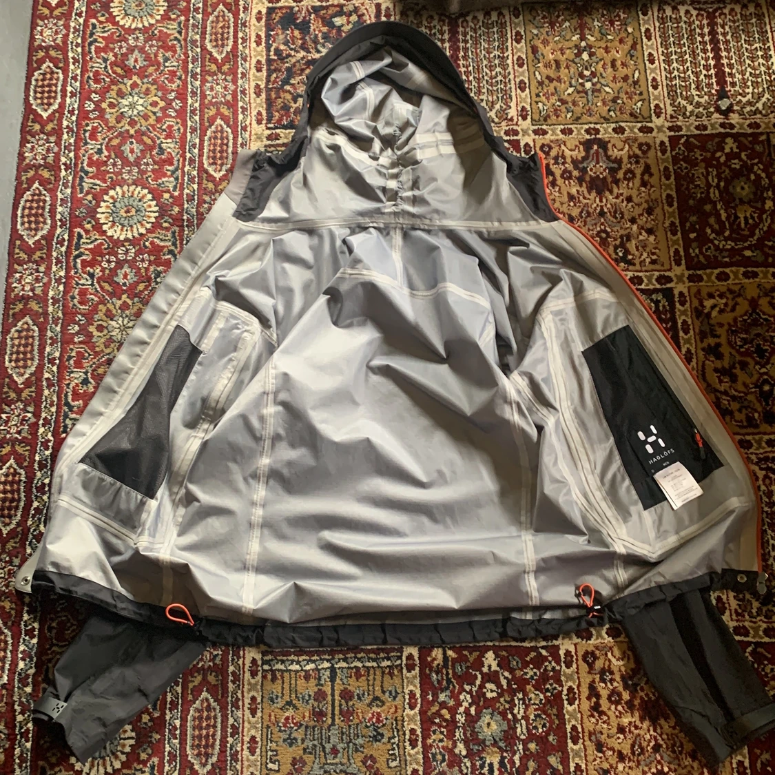 Svart Haglövs regnjacka / vindjacka - 90