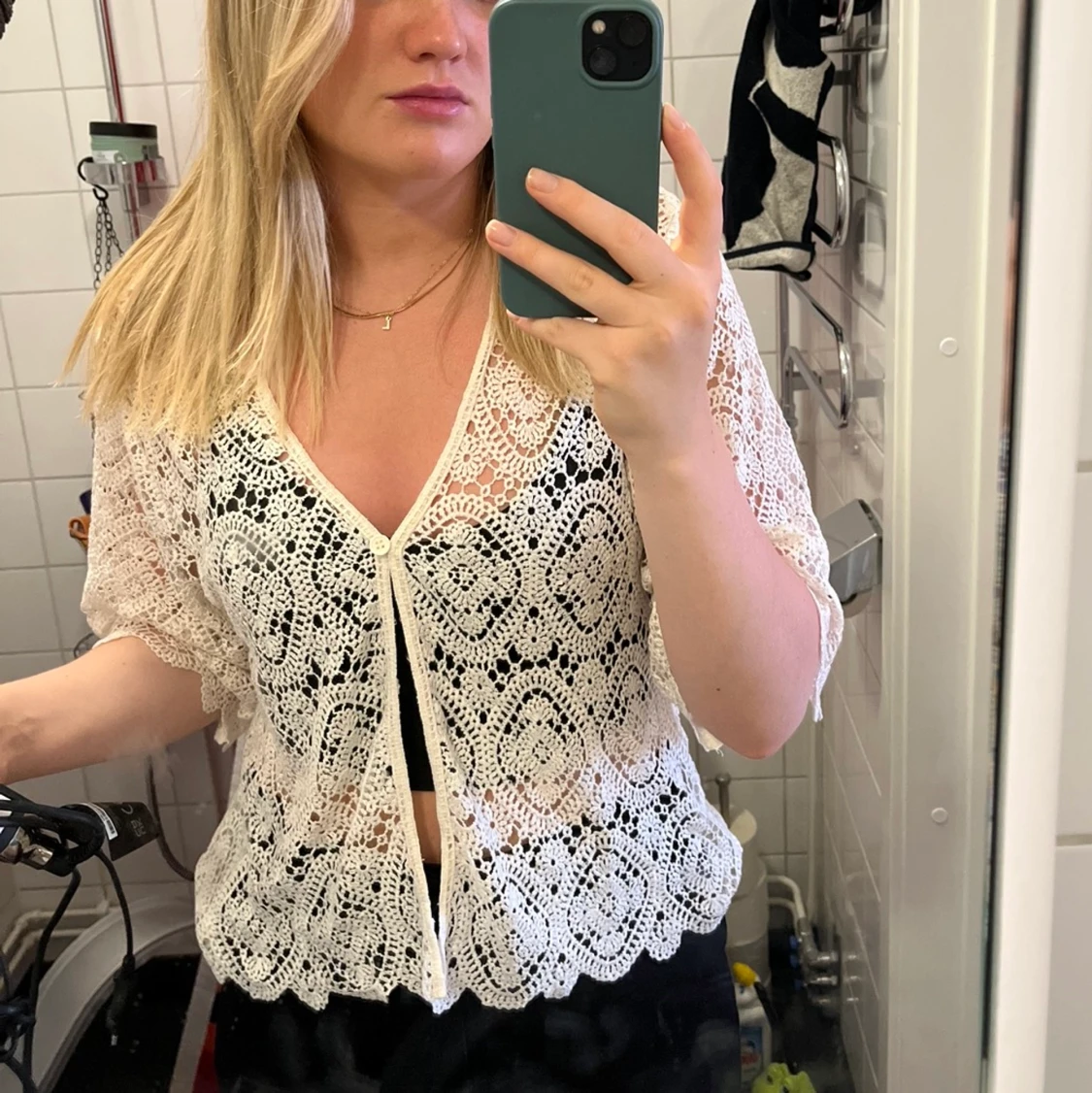 Spets topp Lindex  - 90