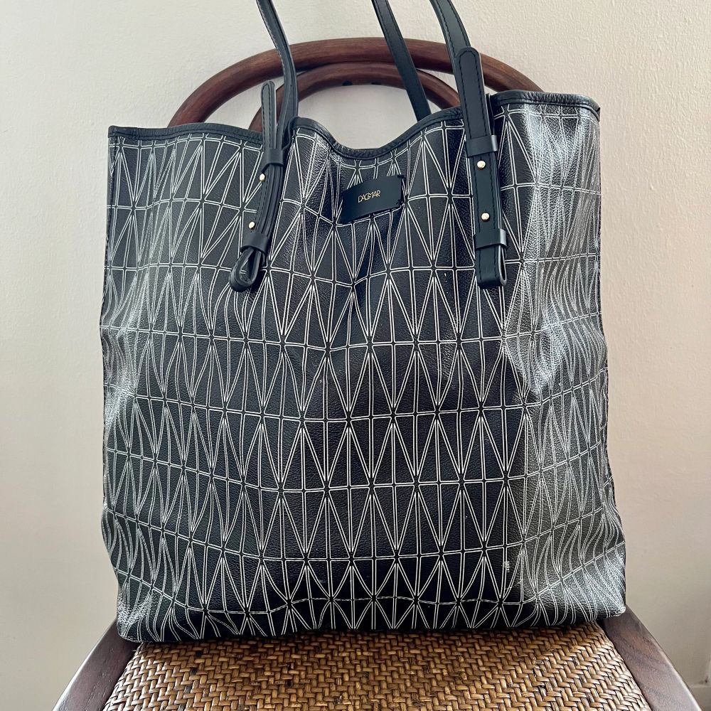 Svart Dagmar shopping bag 999 svart Plick Second Hand