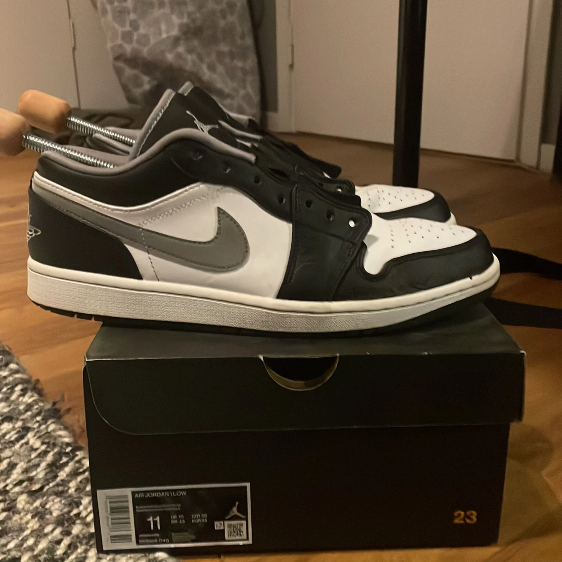 Air Jordan 1 Low shadow 2.0 / Black white Grey - 90