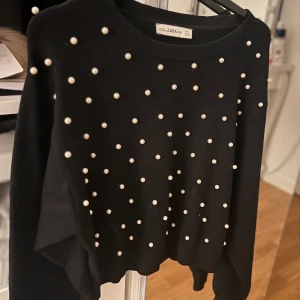 Zara tröja  - Säljer denna tröjan från zara med pärlor. Den är som ny.
