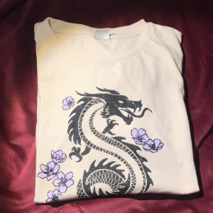 T-shirt  - Drak t-shirt från lindex  EUR 146-152 50k+frakt  