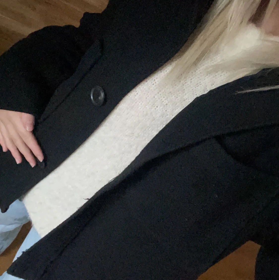 Svart kappa liknade arket  - 90