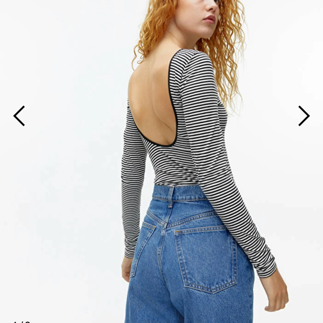 Deep Scoop-Back Top ARKET