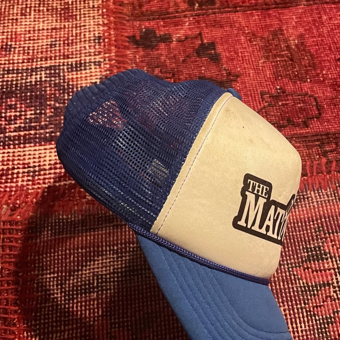 Blå trucker cap - 90