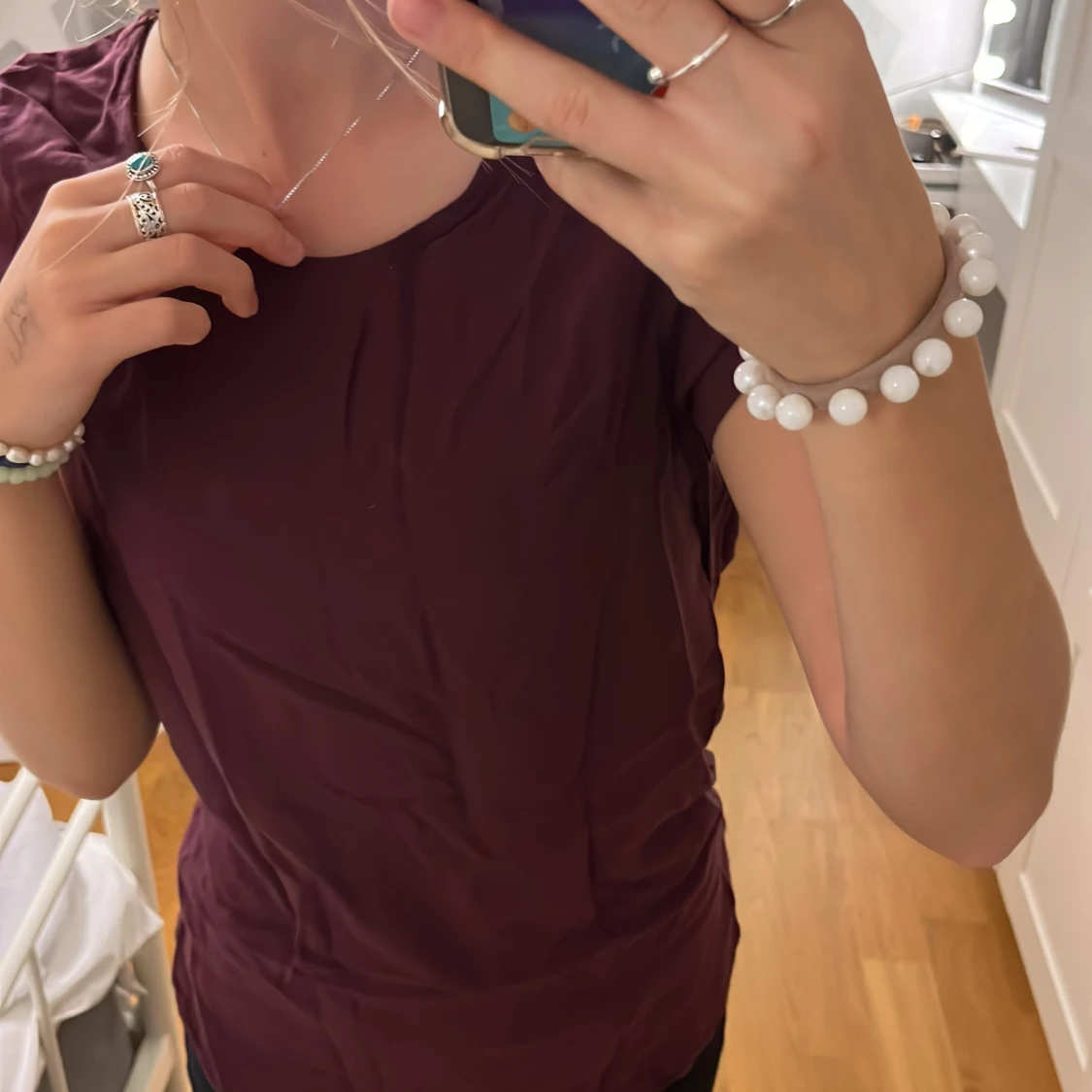 En mörklila blus från Vero Moda!! - 91