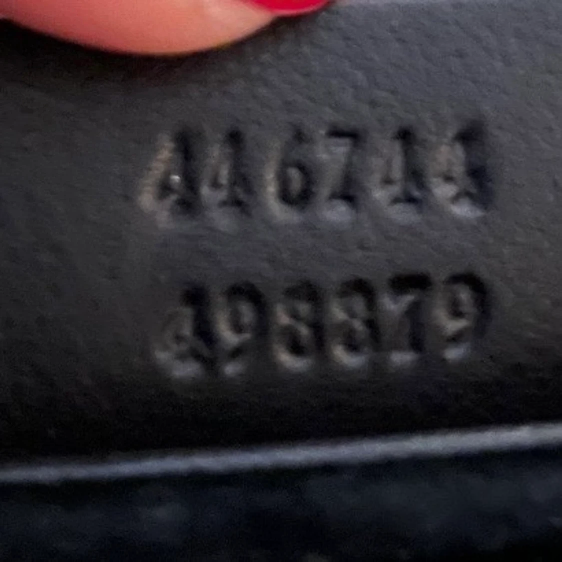 Gucci marmont black velvet - 90