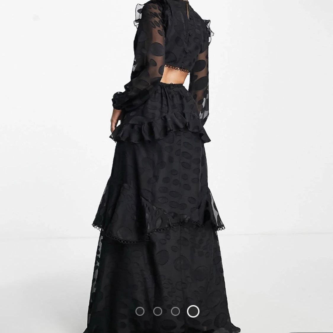 Svart maxiklänning - 90