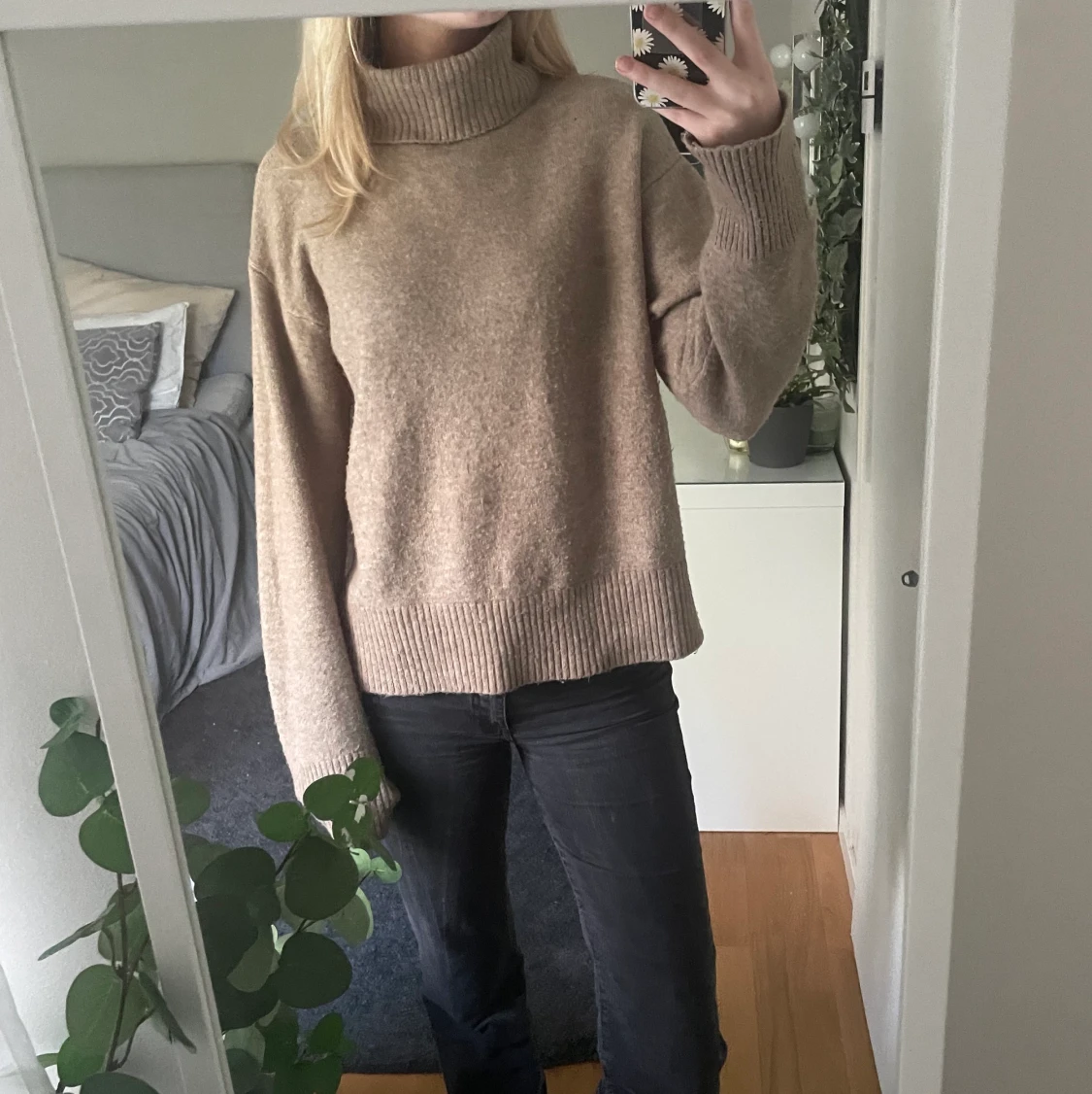 Turtleneck brun - 90
