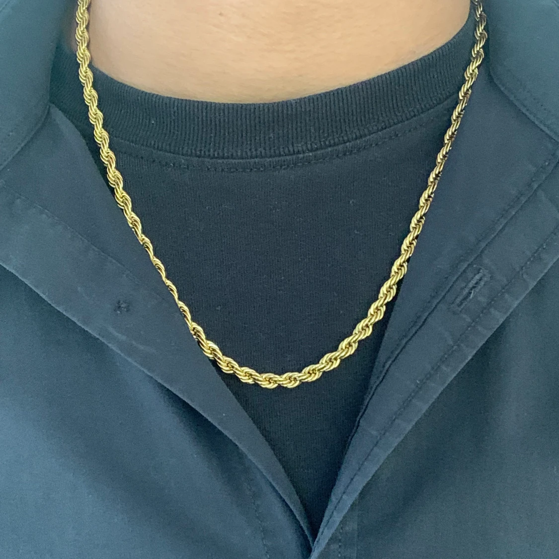 Cordell halsband guldpläterad  - 90