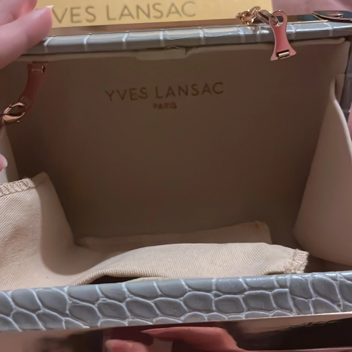 Yves lansac paris hand väska  - 1