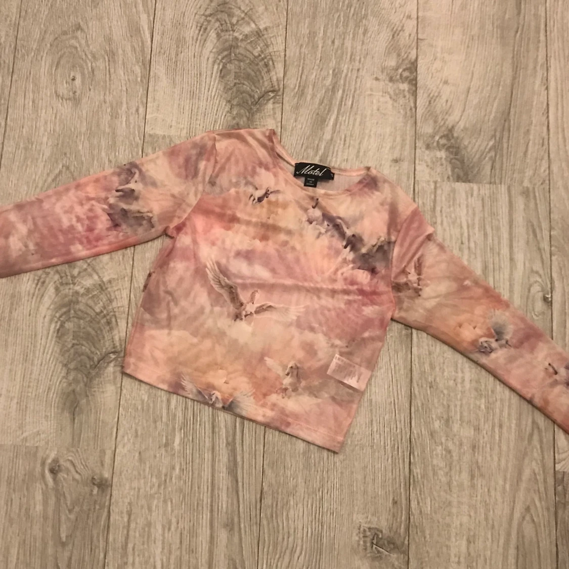 Mesh topp med unicorns