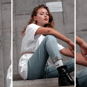 Ljusa mom jeans  - Super fina mom jeans som tyvärr inte passar mig längre. Super bra kvalité! I storlek 36. Buda på🥰