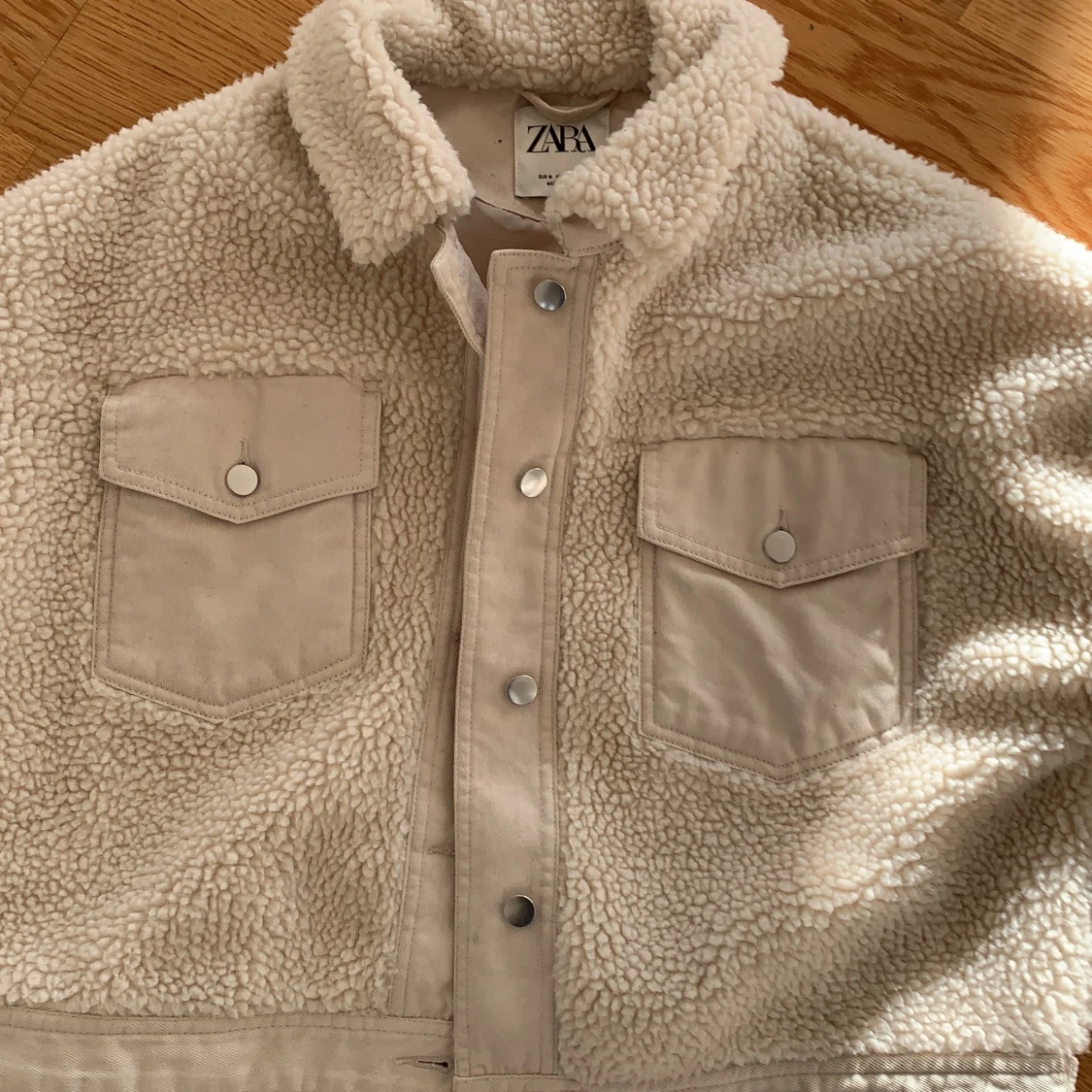 Teddy jeansjacka zara - 90