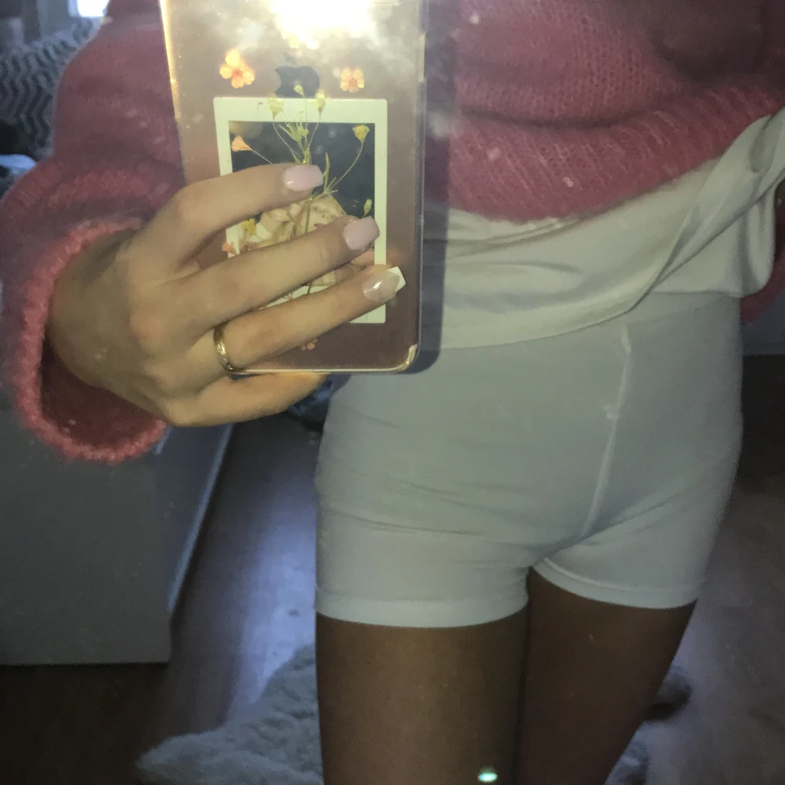 Vit tennis kjol - 90