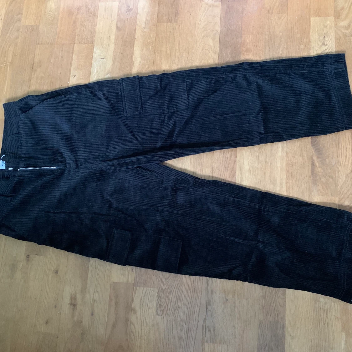 Manschetter byxor, mörkbrun - 90