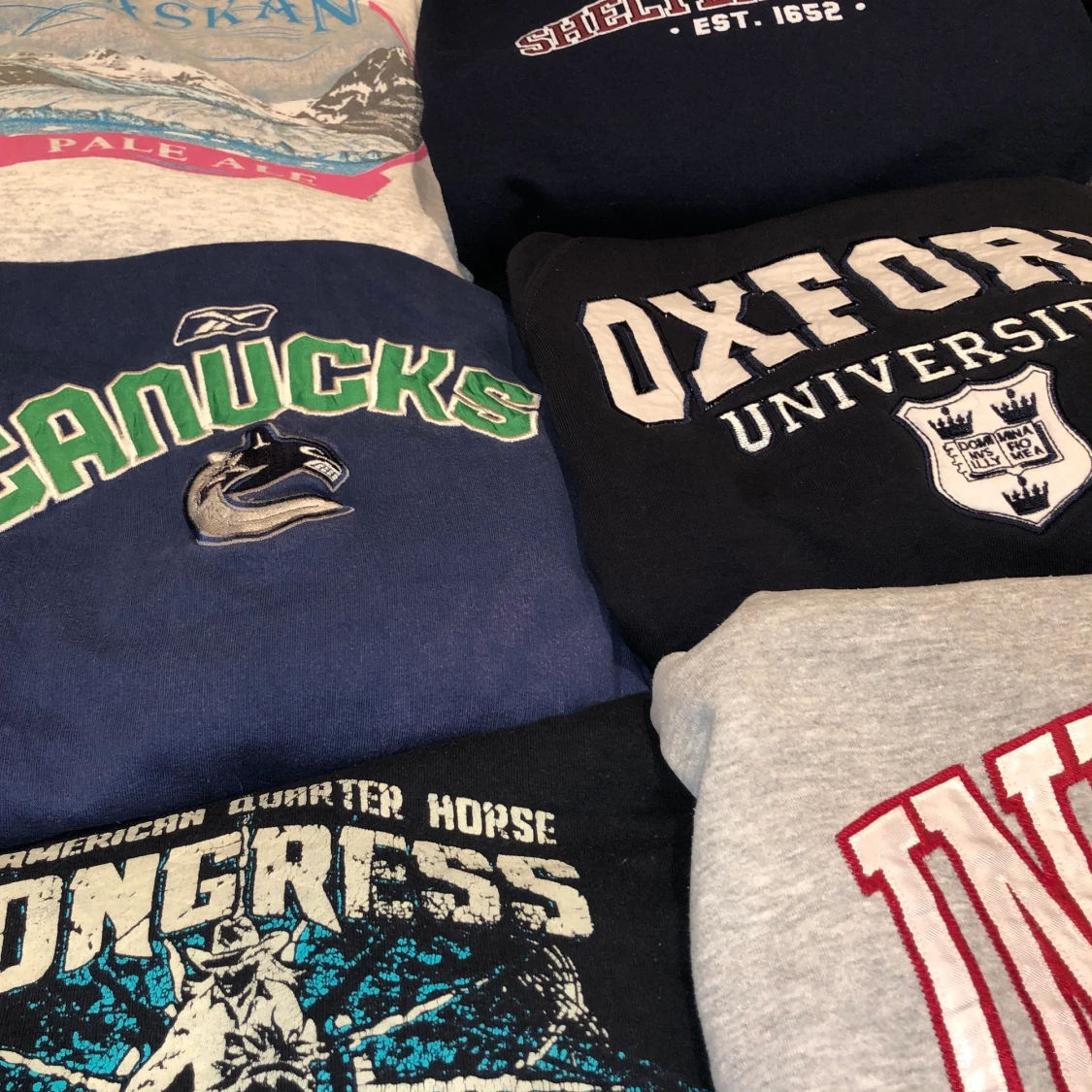 Vintage College Hoodies  - 91